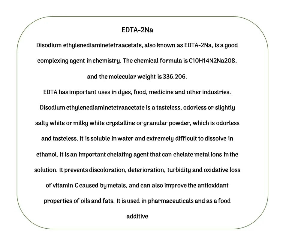 EDTA Solution Product Display