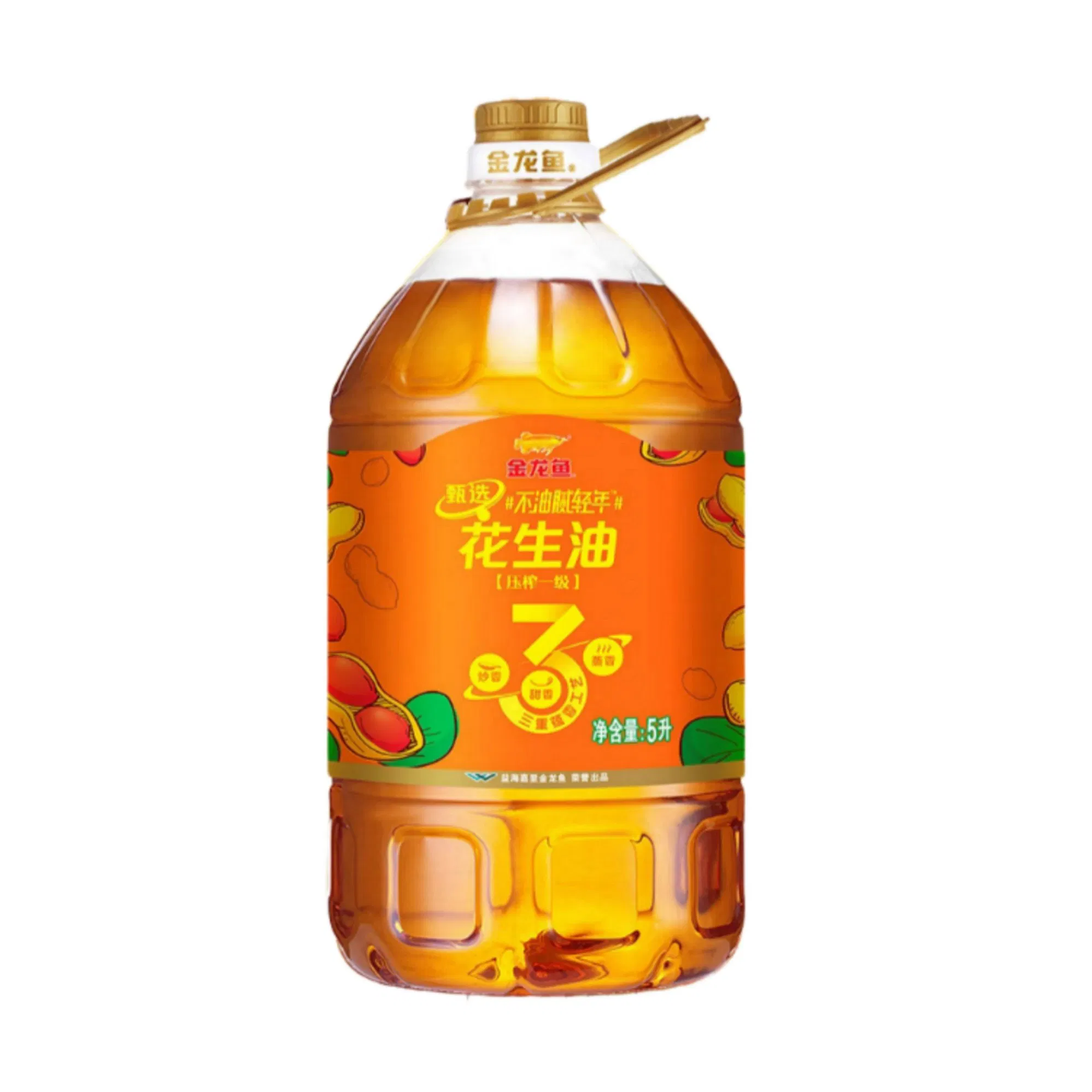 Jinlongyu Organic Peanut Oil From Certified Farms, Ensures Purity and Quality From Soil to Bottle for Health-Conscious Users.