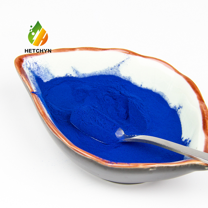 Organic 100% Pure Phycocyanin E18 - Blue Spirulina - Based Powder and Tablets for Wellness