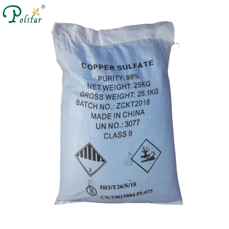 Feed Grade Copper Sulfate Pentahydrate Essential Trace Mineral for Animals