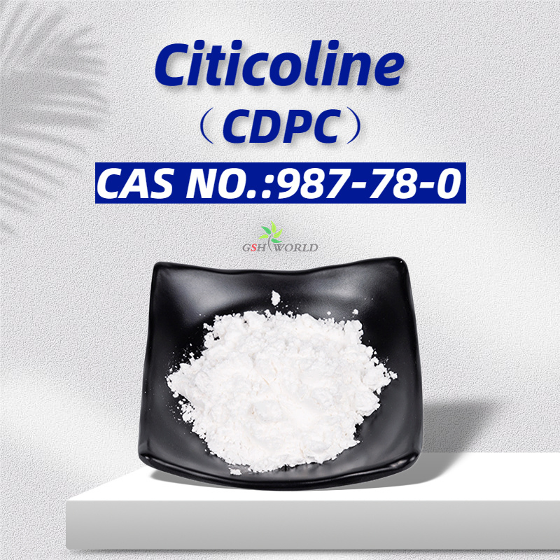 Citicoline Cdp-Choline Powder CAS No. 987-78-0 Functional Nutrition Ingredient