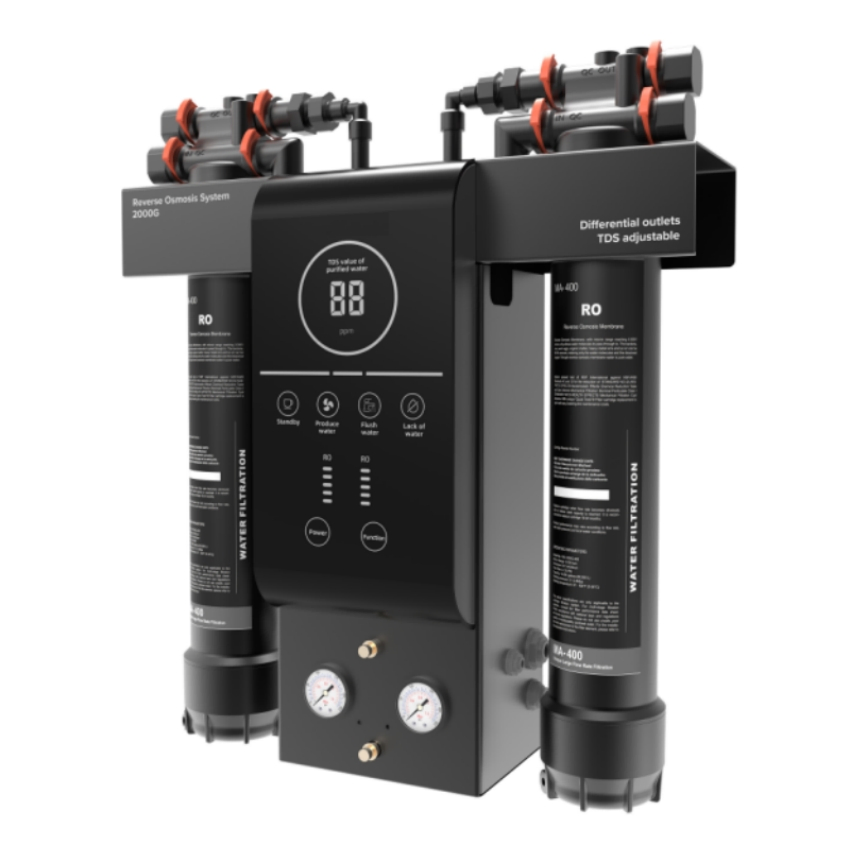 Desktop 40lpm Water Filter System with Anti Scaler for Home Kitchen