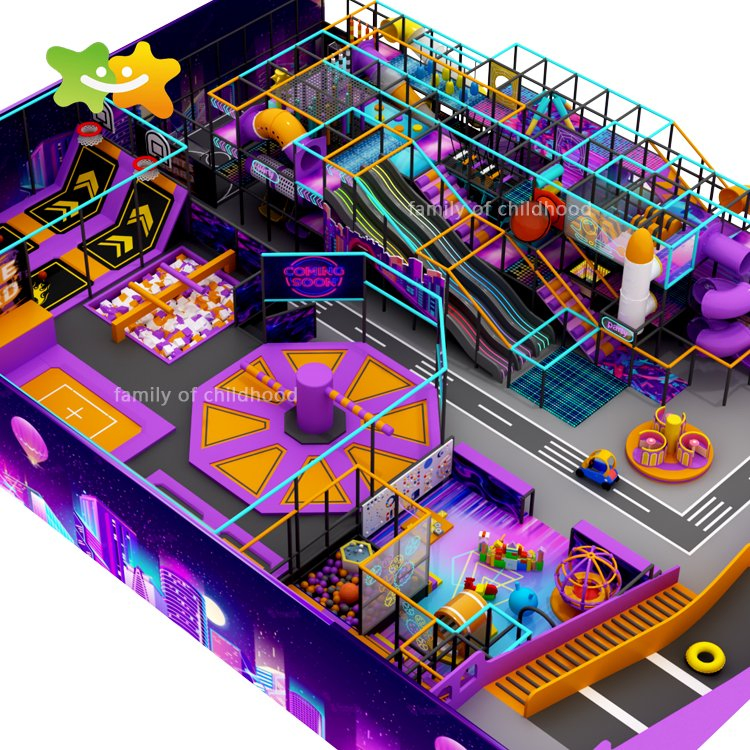 Commercial Family Sport Center Customized Adventure Park Equipment Kids Indoor Playground