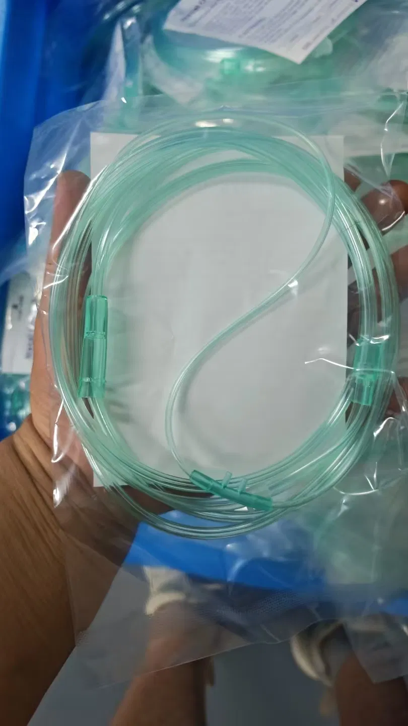 Nasal Oxygen Cannula/Tube PVC Medical Disposable for Clinical and Personal Use