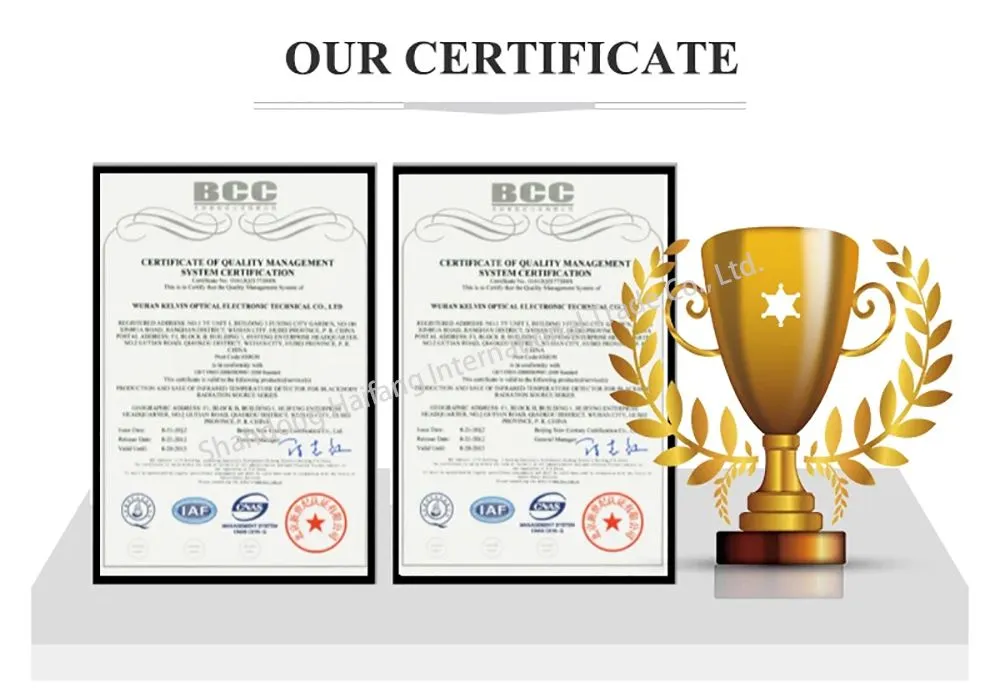 Certifications