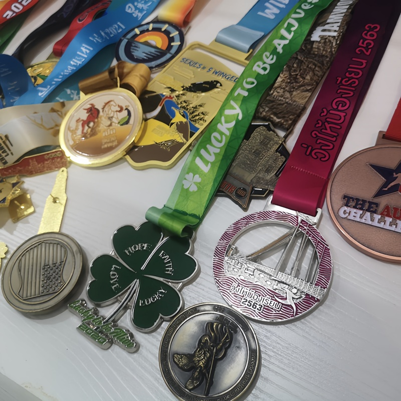 High Quality Customized Running Medals Beach Run Finisher Sports Paint Enamel Medal