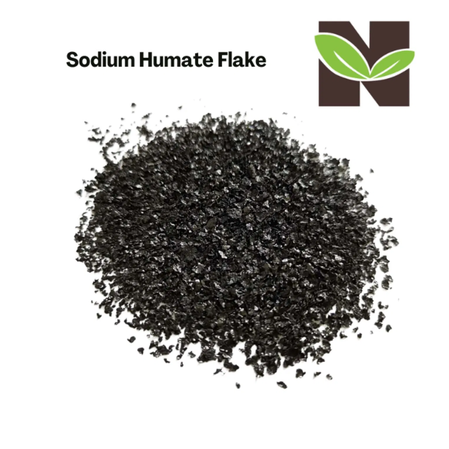 Sodium Humate 55% Feed Flakes with Custom Content