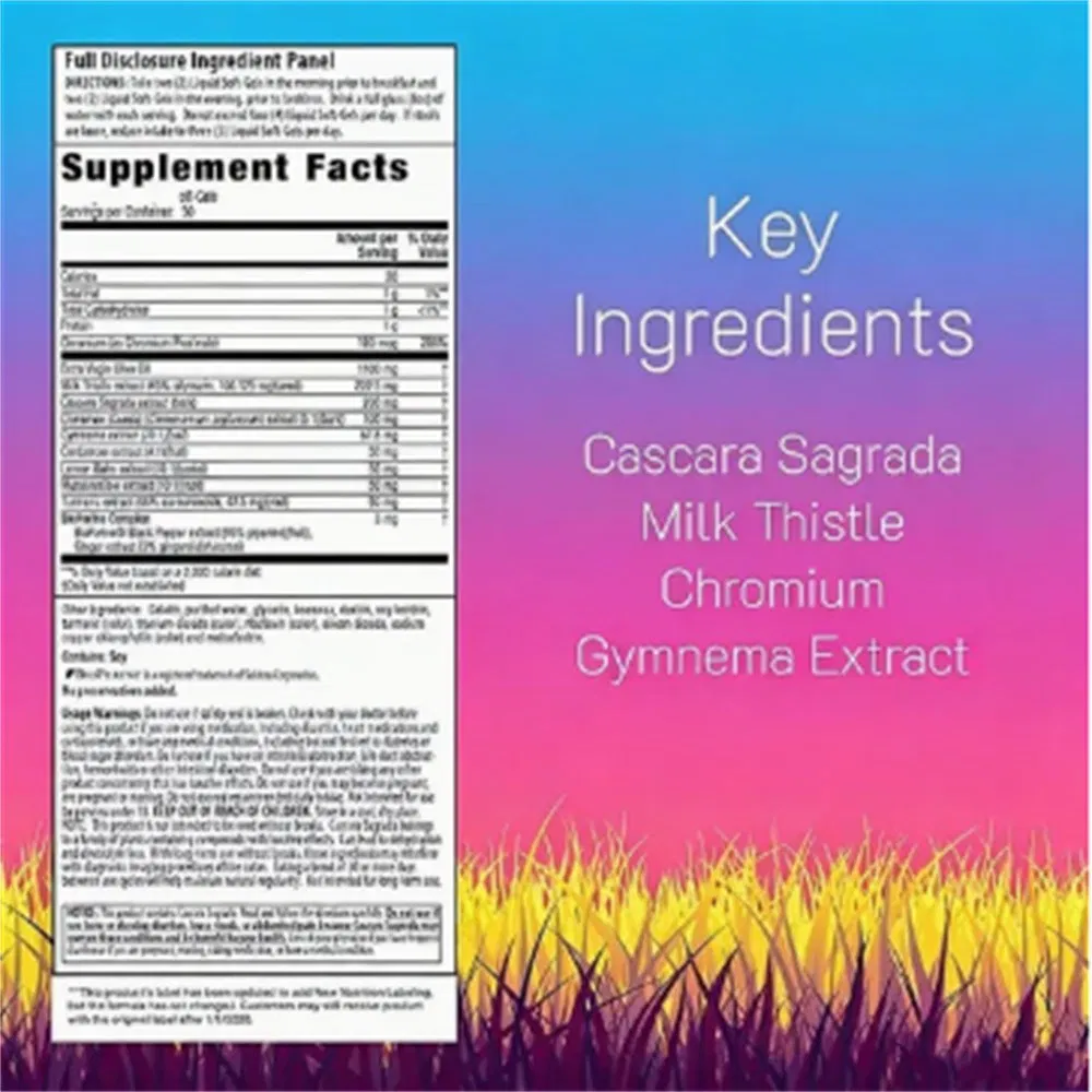 Wholesale Gut Health Support Slimming Softgel Capsules for Weight Management