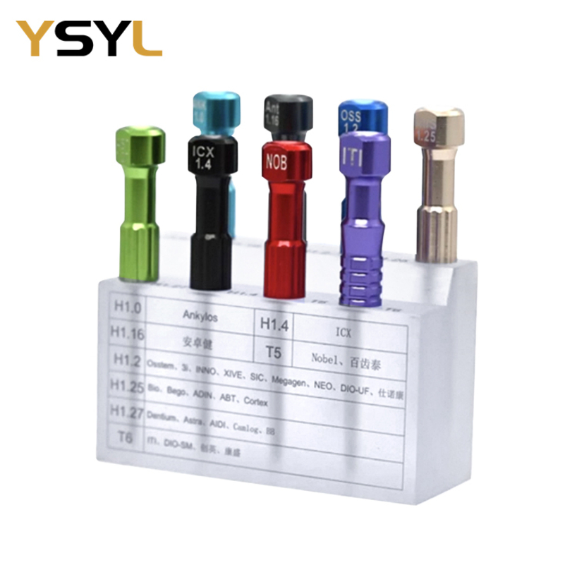 Professional Medical Grade Dental Implant System Screwdriver for Clinical Surgery Use