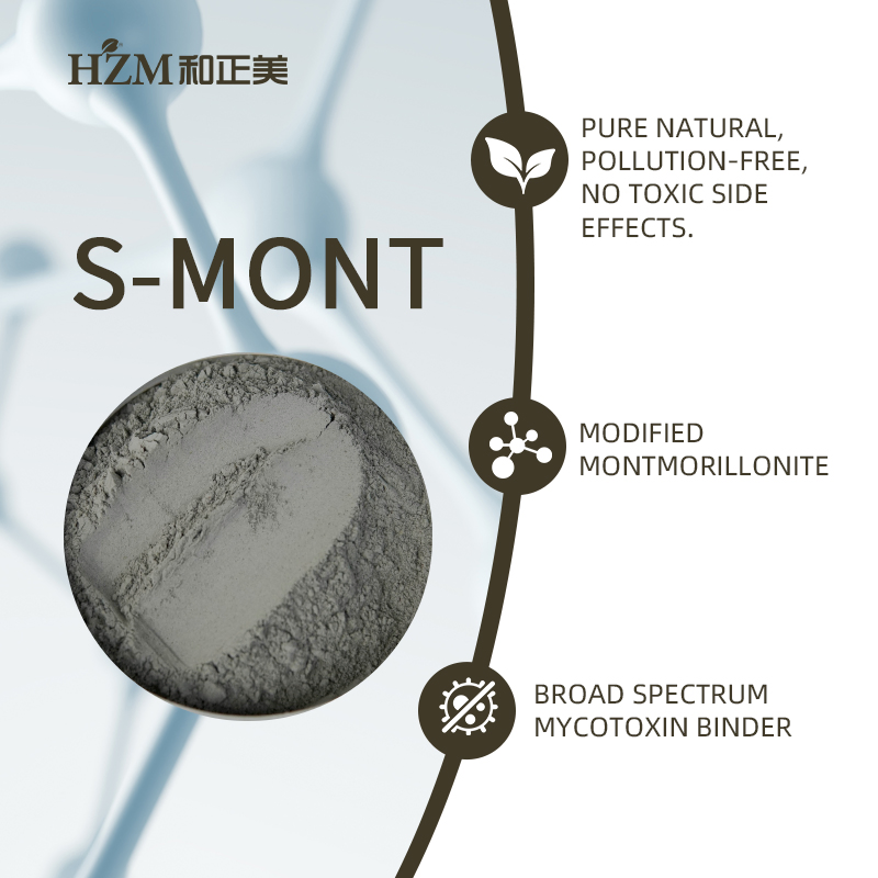 Hzm Group Modified Montmorillonite S-Mont Toxin Binder for Breeding Poultry and Livestock