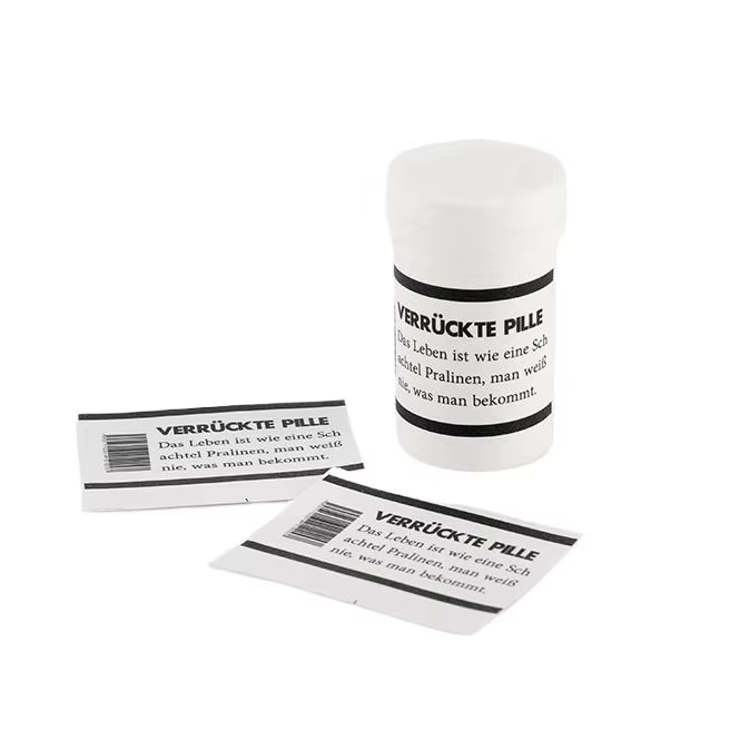 Custom Printed Medicine Labels Nutrition Health Product Label Stickers Private Logo for Medical Pill Bottles Supplement Stickers