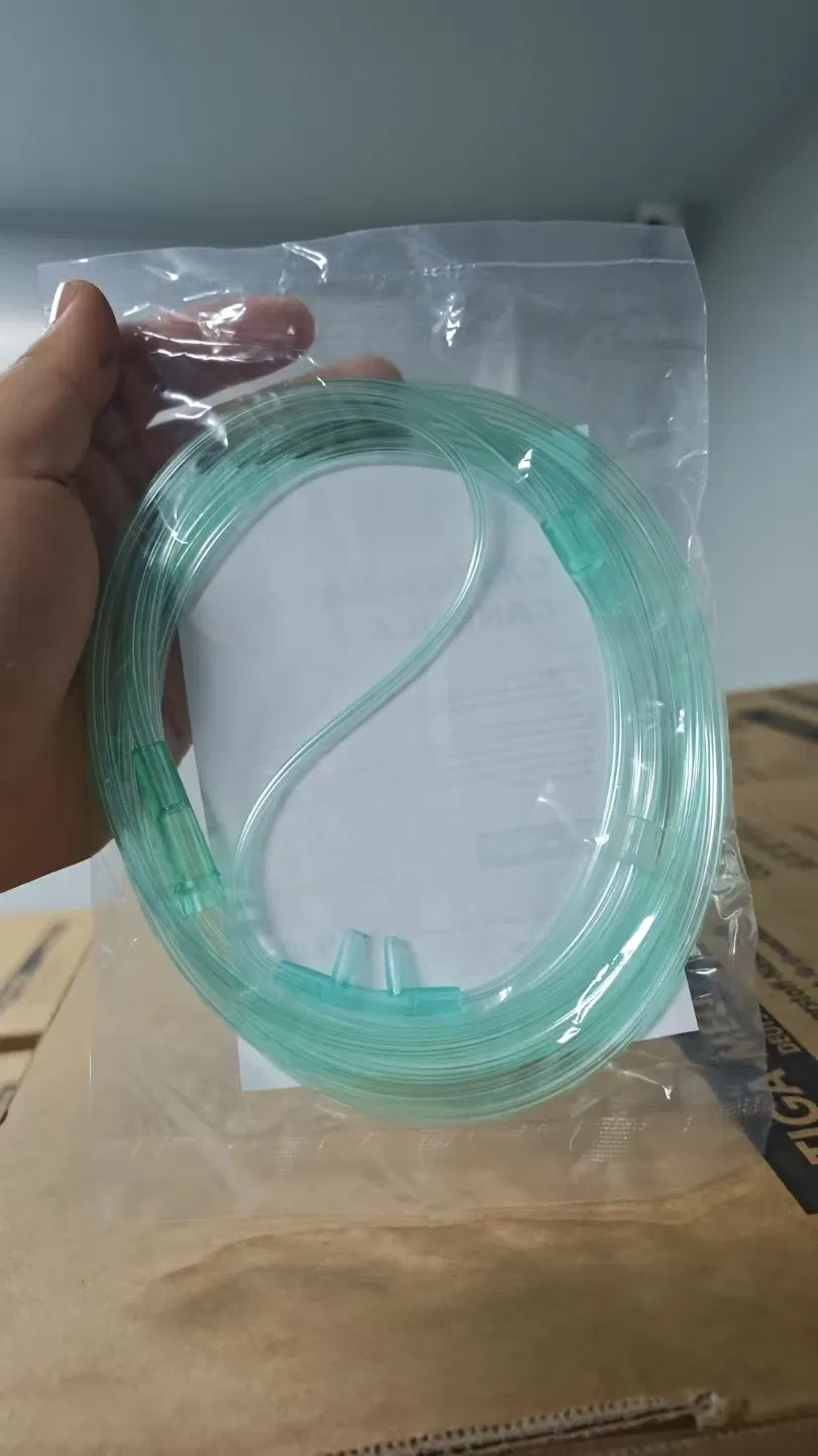 Nasal Oxygen Cannula/Tube PVC Medical Disposable for Clinical and Personal Use