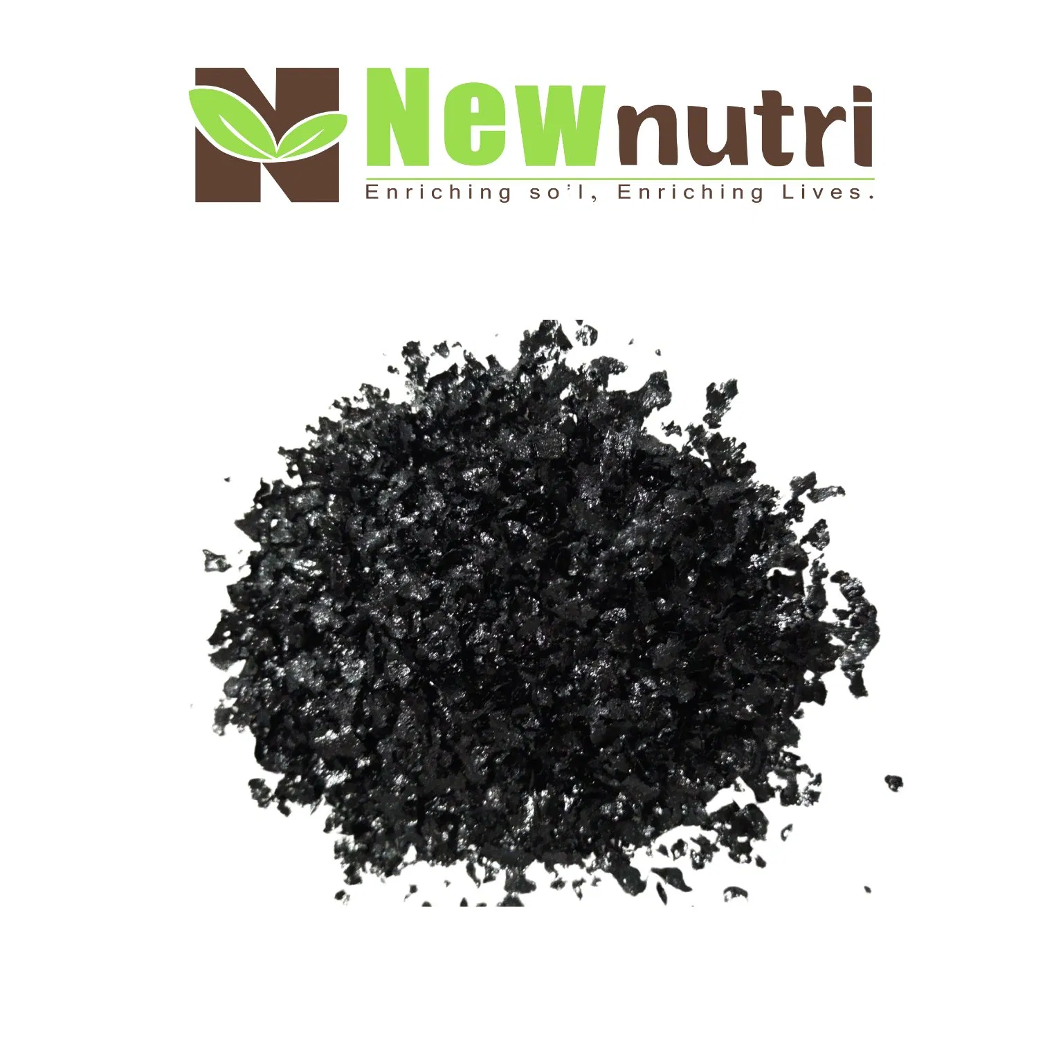 Sodium Humate 55% Feed Flakes with Custom Content