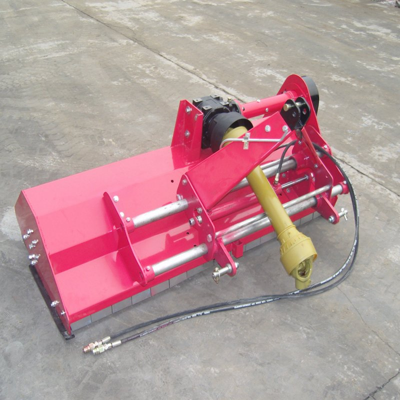 Flail Mower for Sustainable Farming Promotes Soil Health by Returning Finely Shredded Organic Matter.