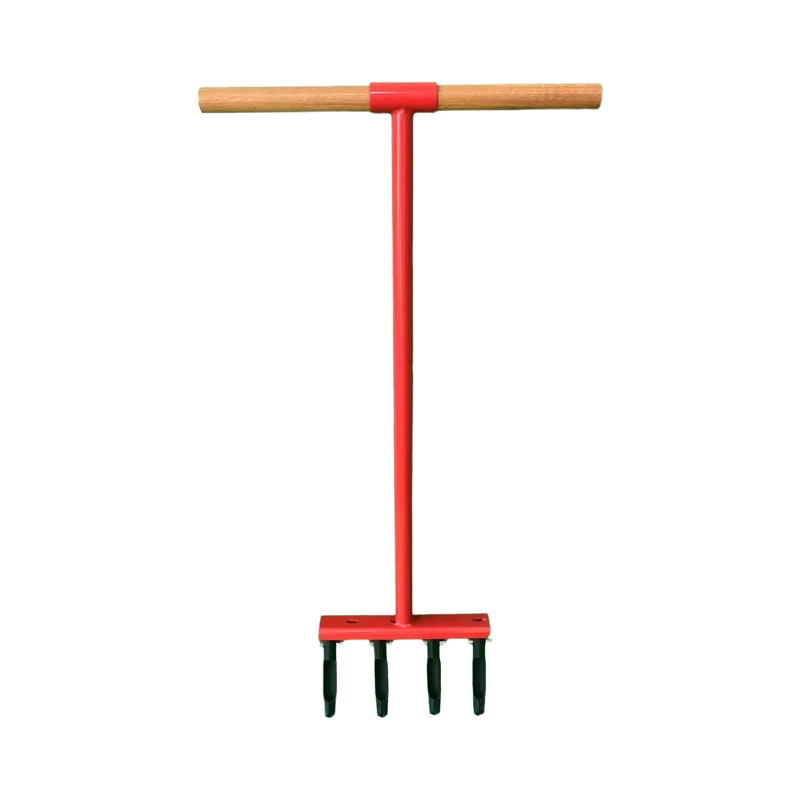 High-Quality Steel Soil Aerator for Lawn Health, Easy-to-Use, Durable Design