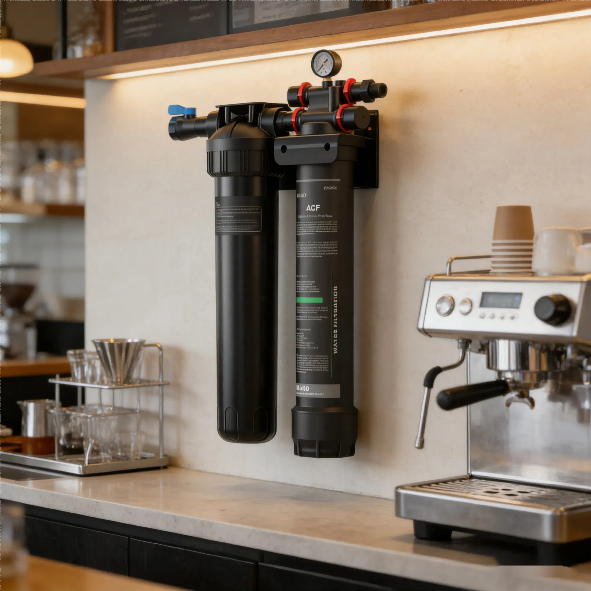 Desktop 40lpm Water Filter System with Anti Scaler for Home Kitchen