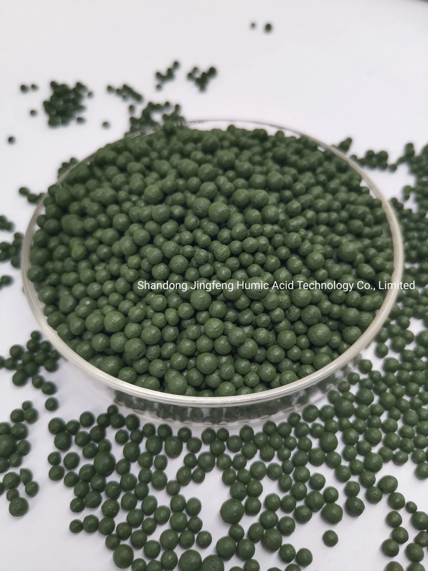 Granular Slow Release Humic Granule Organic Coated with NPK Amino Acid Shiny Ball