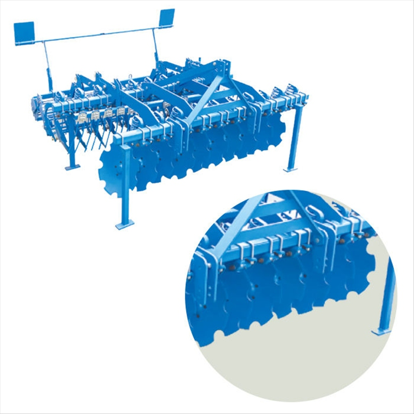 Efficient Ploughing Machine for Stubble Management and Soil Health