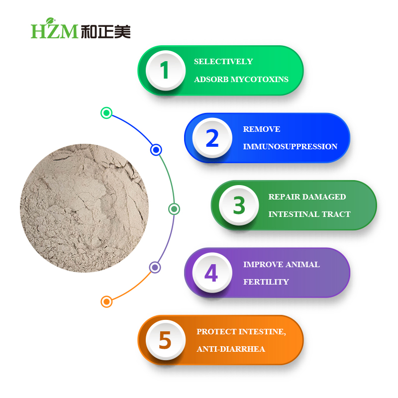 Veterinary Feed Additive Mycotoxin Binder Toxin Binder for Poultry Feed