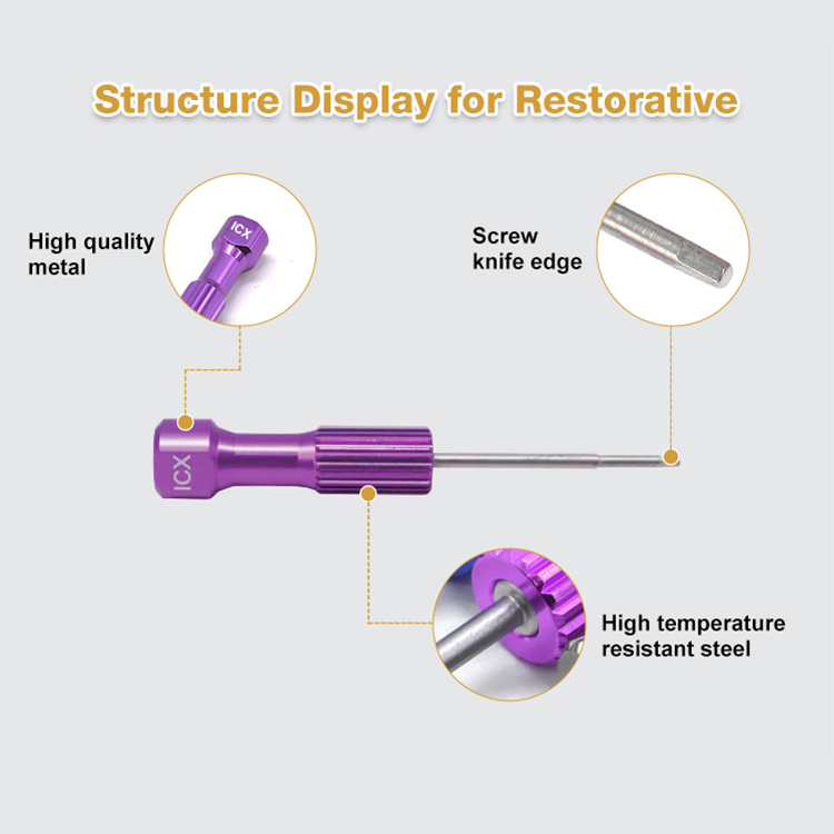 Professional Medical Grade Dental Implant System Screwdriver for Clinical Surgery Use