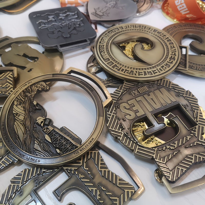 High Quality Customized Running Medals Beach Run Finisher Sports Paint Enamel Medal