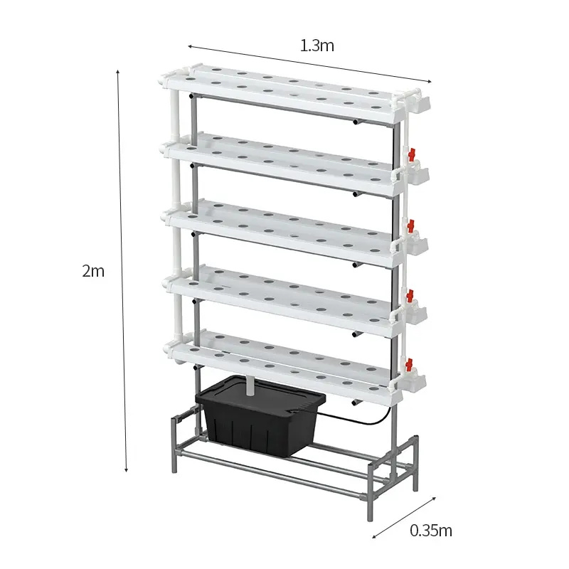 Nft Hydroponic System Gutter for Strawberry and Greenhouse Vertical Growing Systems