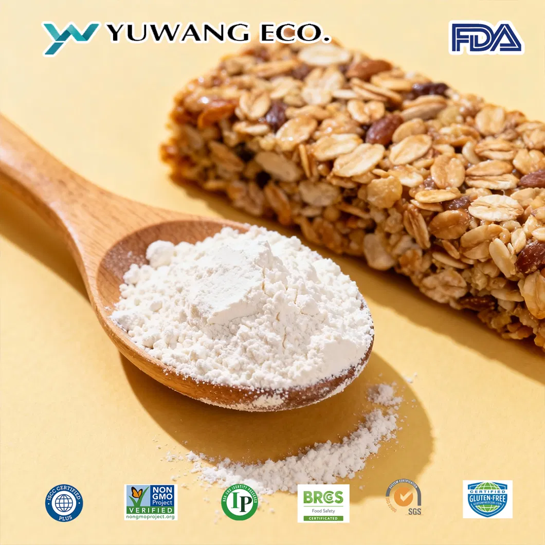 Source Factory High Quality Non-GMO Soy Bean Protein Isolate with High Dispersity for Food Processing Raw Materials Energy Bars and Nutrition Bars