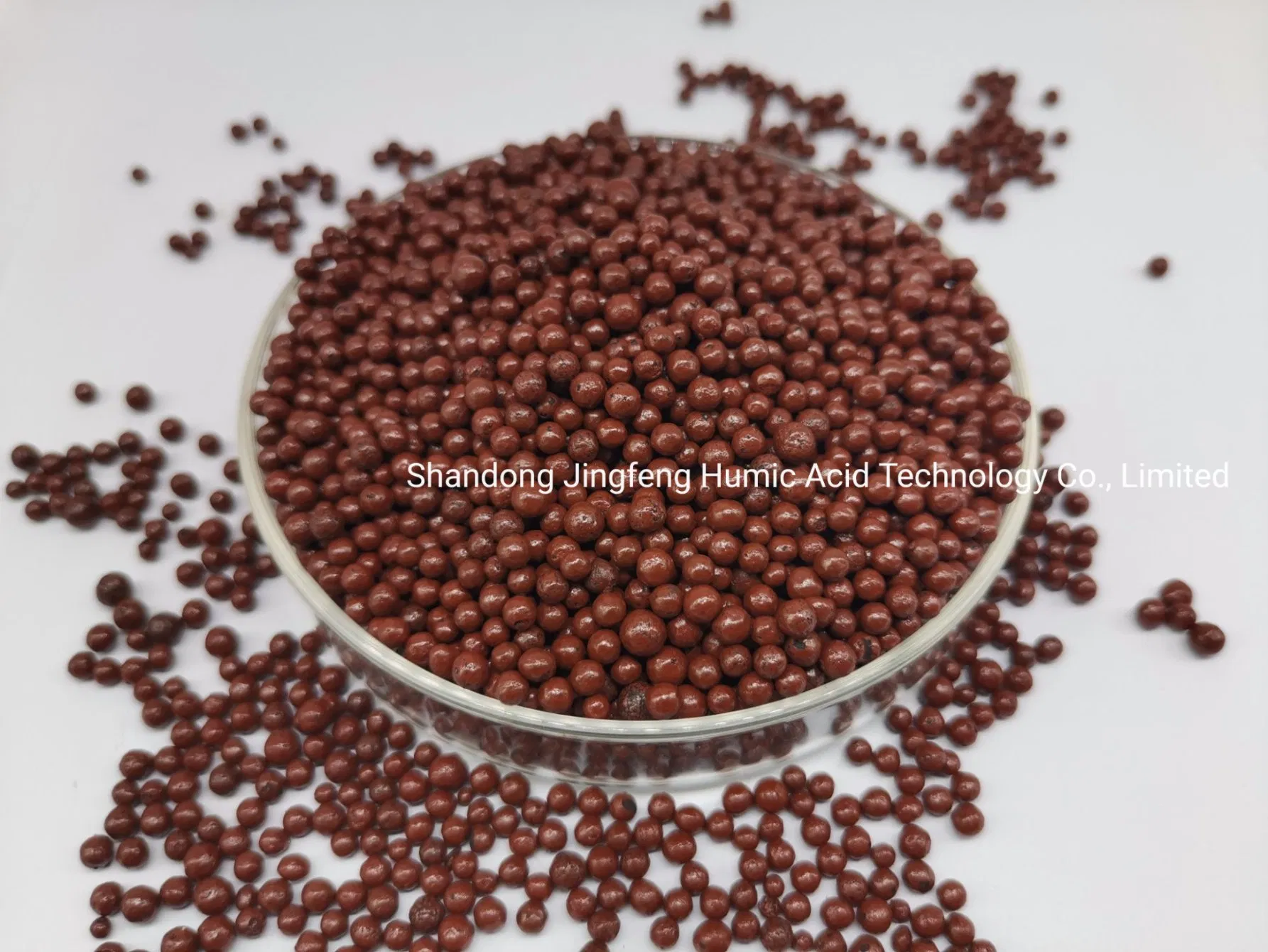 Humic Acid Fertilizer Granules Slow and Controlled Release Type Balck Shiny Granular Humic Acid Granule