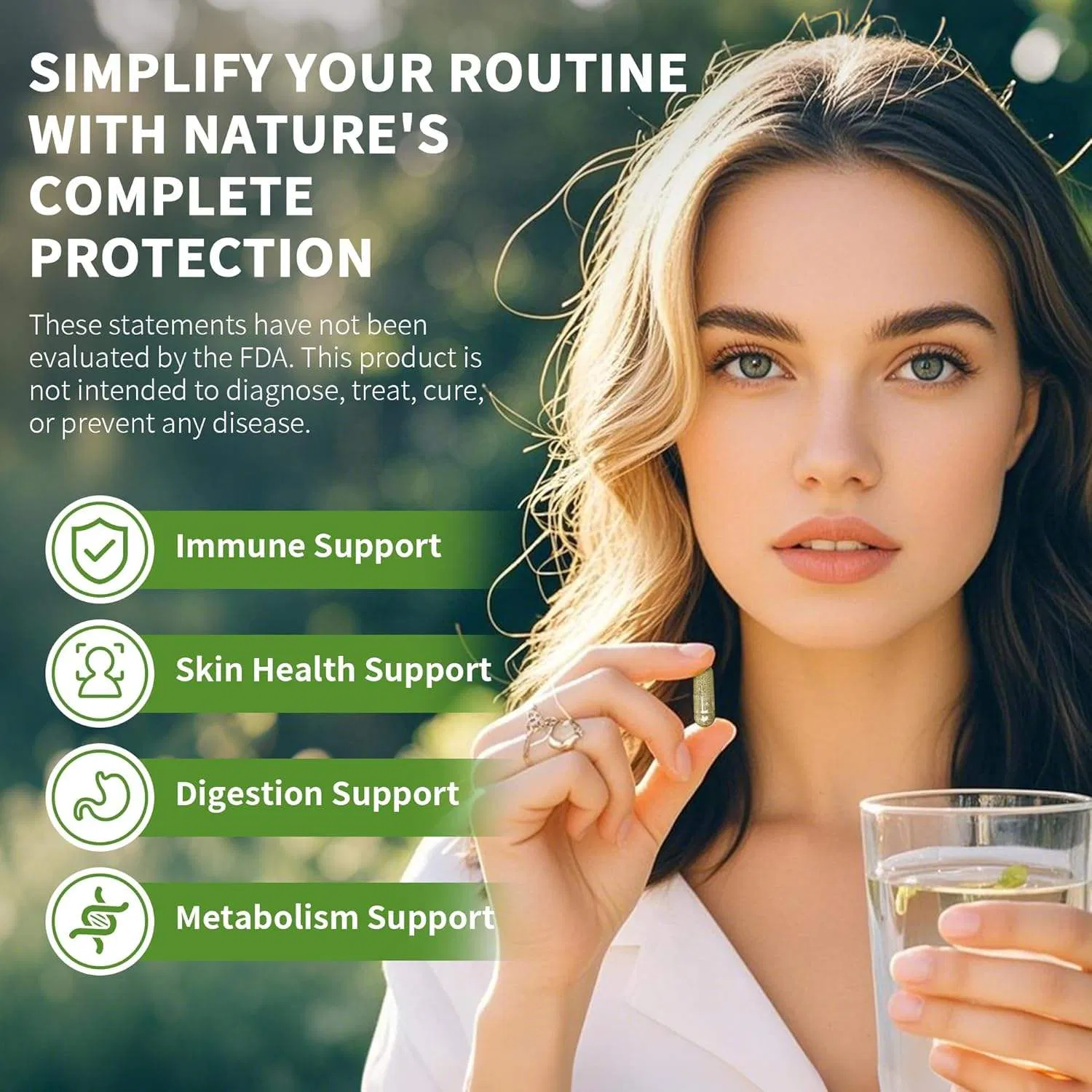 Graviola Soursop Capsules with Black Seed Oil, Sea Moss, Ashwagandha, Turmeric &amp; Moringa Immune Support &amp; Gut Health