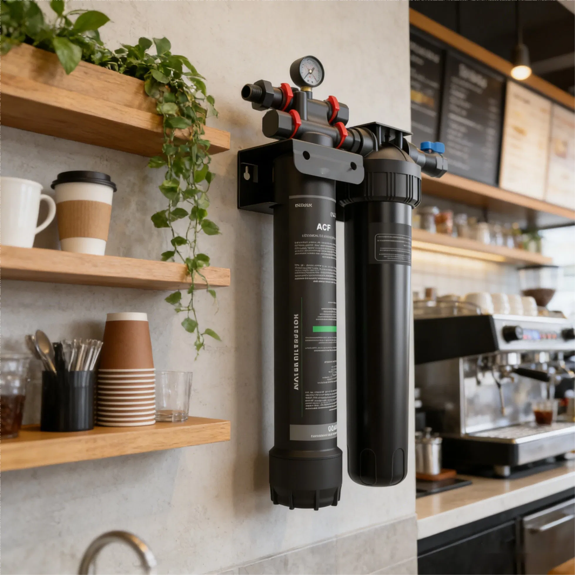 Desktop 40lpm Water Filter System with Anti Scaler for Home Kitchen