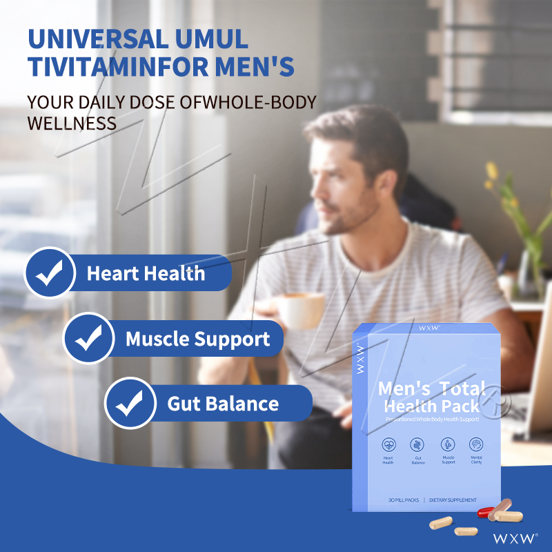 Men's Complete Nutrient and Probiotic Blend for Optimal Gut Health Capsule