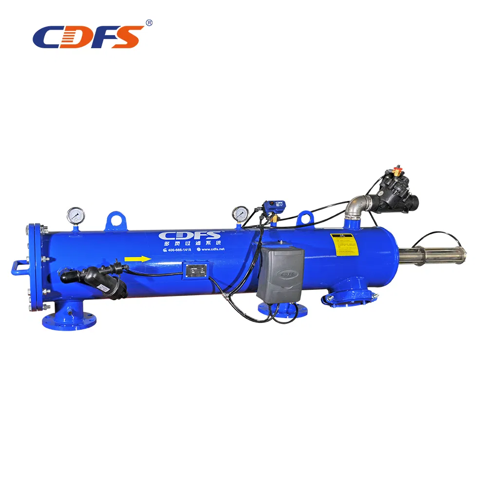 Precision Irrigation System with Self-Cleaning Disc Filter for Crop Yield Enhancement