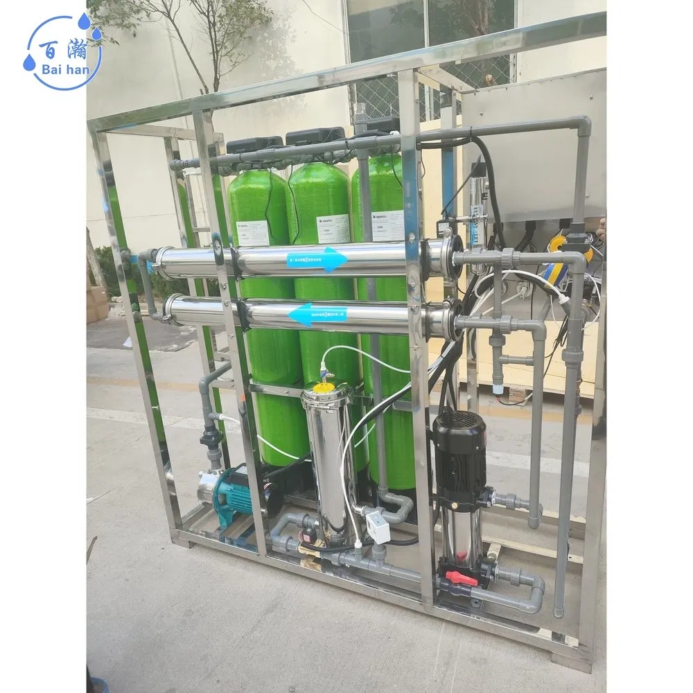 500 Lph Automatic Water Softener Filtration System for Boiler Feed Water