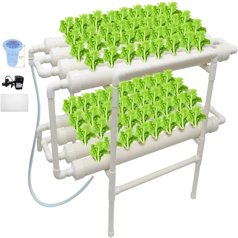 Hydroponic Growing PVC Pipe Gutter Greenhouse Aquaponic Nft Channel System