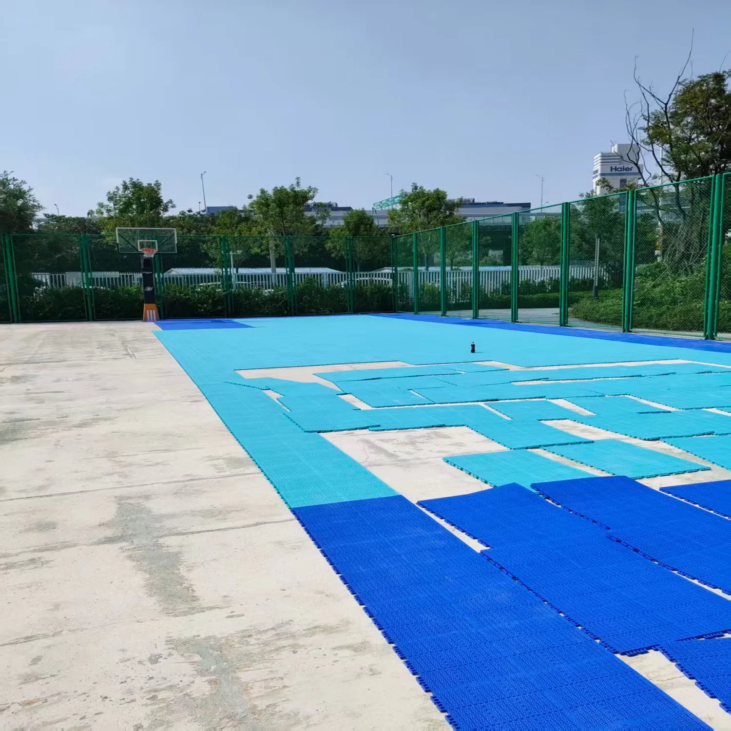Indoor Outdoor Multi Purpose PP Plastic Sport Court Interlocking Sport Basketball Volleyball Floor Interlocking Tile Futsal Sport Flooring