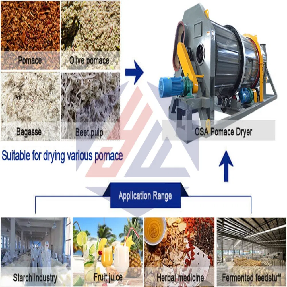 Durable Fruit Processing Waste Dryer for Sustainable Agriculture Practices