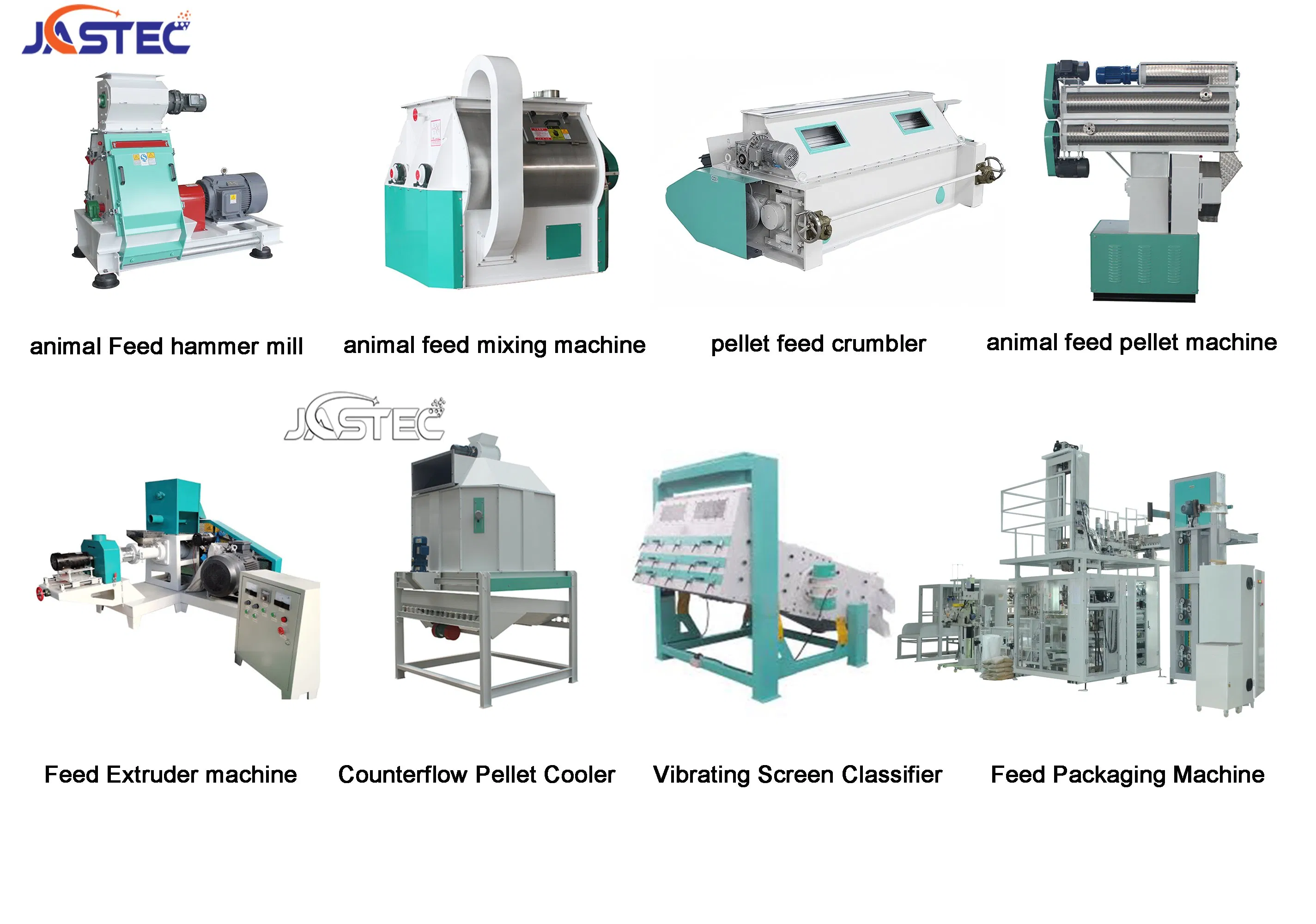 Automatic Chicken Feed Production Line for Poultry Feed Manufacturing and Pelletizing