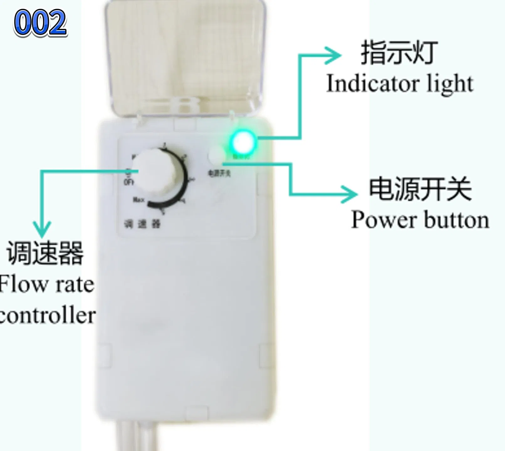 Top-Tier Single-Use Clinical Pulse Irrigation Instrument with CE (POM) Medical Instrument