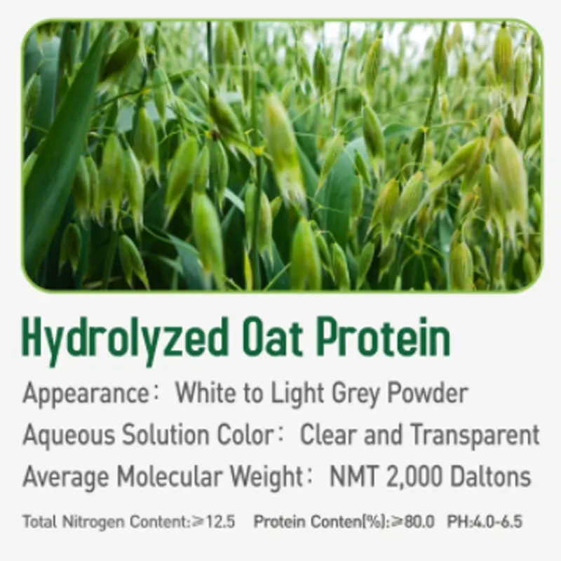 OEM Natural Hydrolyzed Oat Protein for Hair Strengthening Products Manufacturer, Pricelist