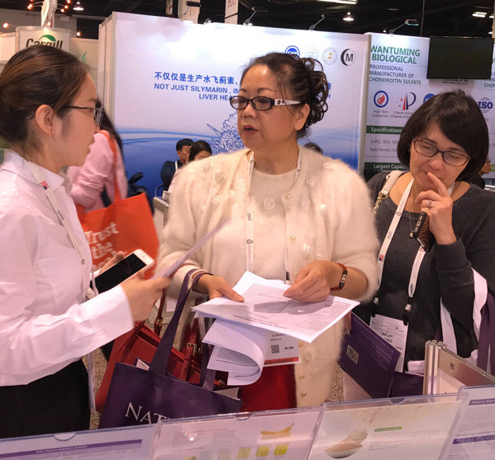 Le-Nutra cosmetic ingredients exhibition