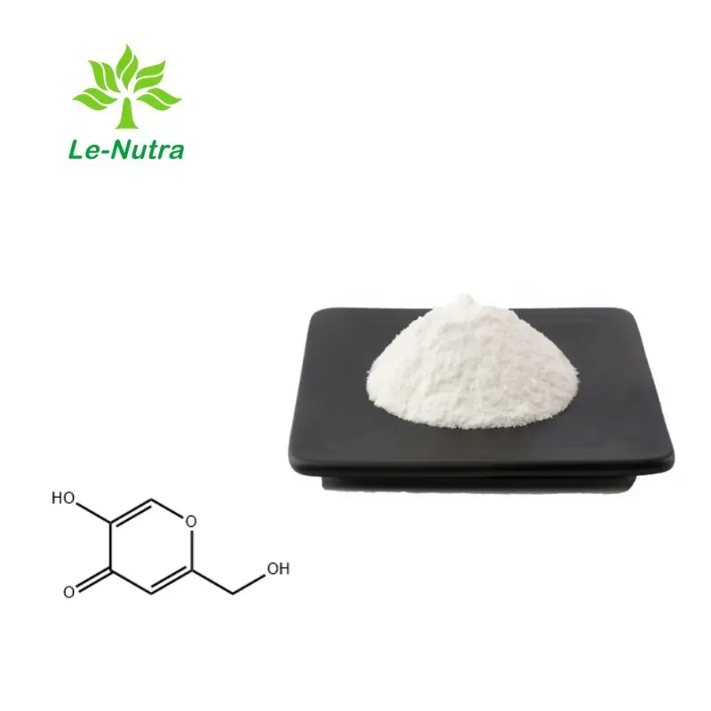 High-Quality Factory Supply Kojic Acid Powder for Skin Whitening Cosmetics Supplier, Factory