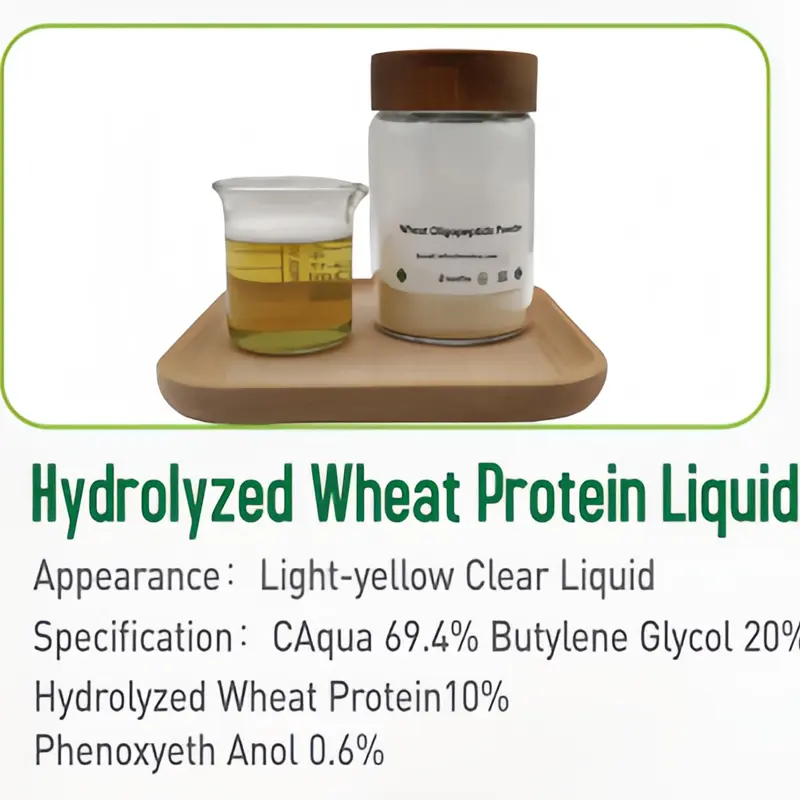 Buy High Quality Hydrolysed Wheat Protein Liquid For Personal Care Suppliers, Pricelist
