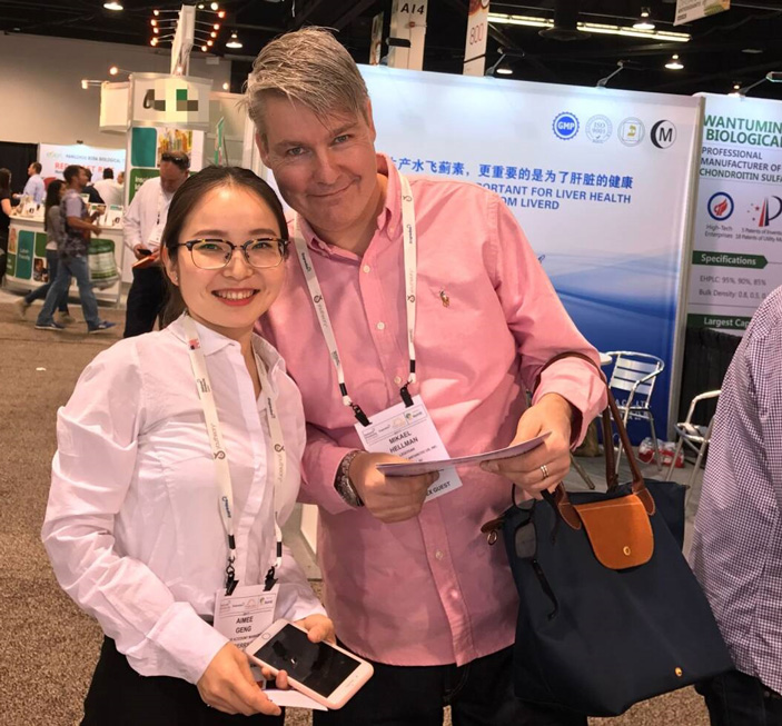 Le-Nutra meeting global ingredient buyers