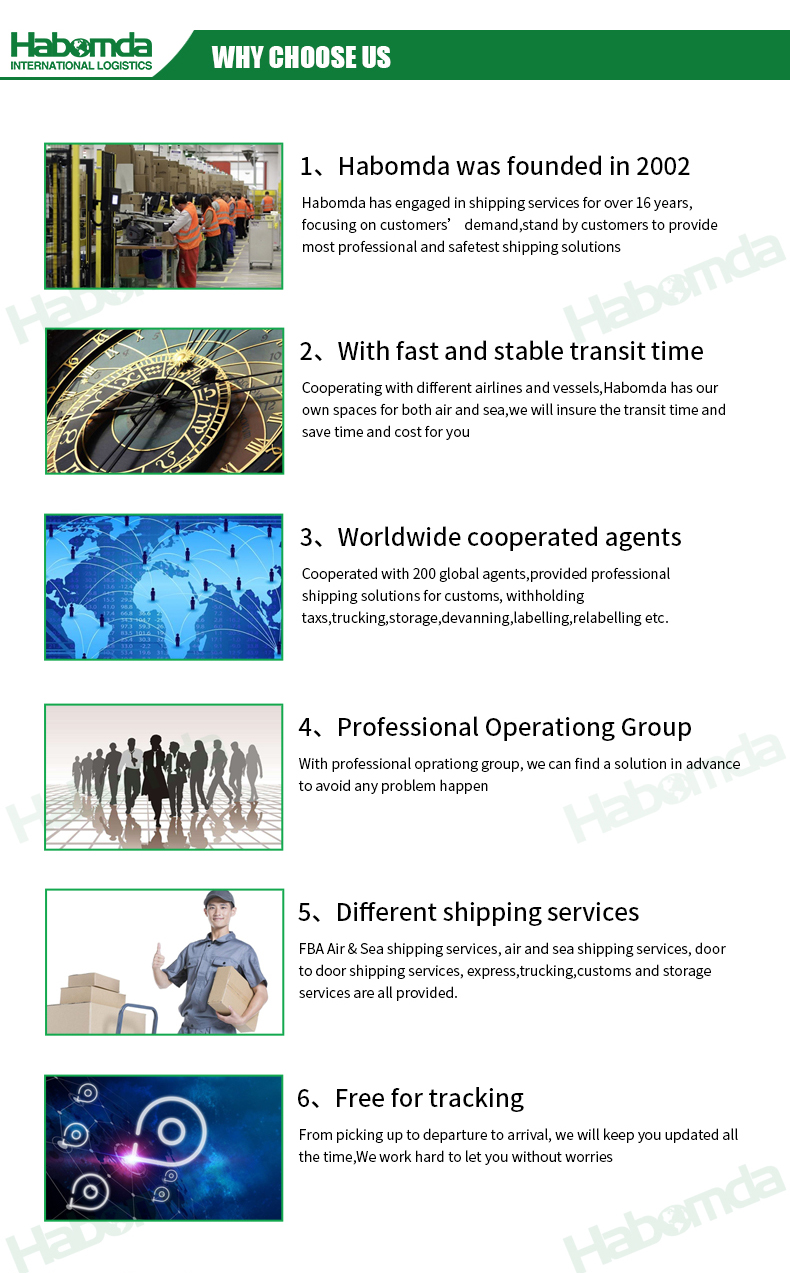 China to Worldwide Sea Freight Forwarder Door to Door Shipping Service