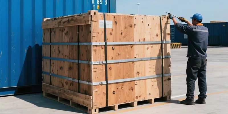Project Heavy Cargo Logistics Flat Rack