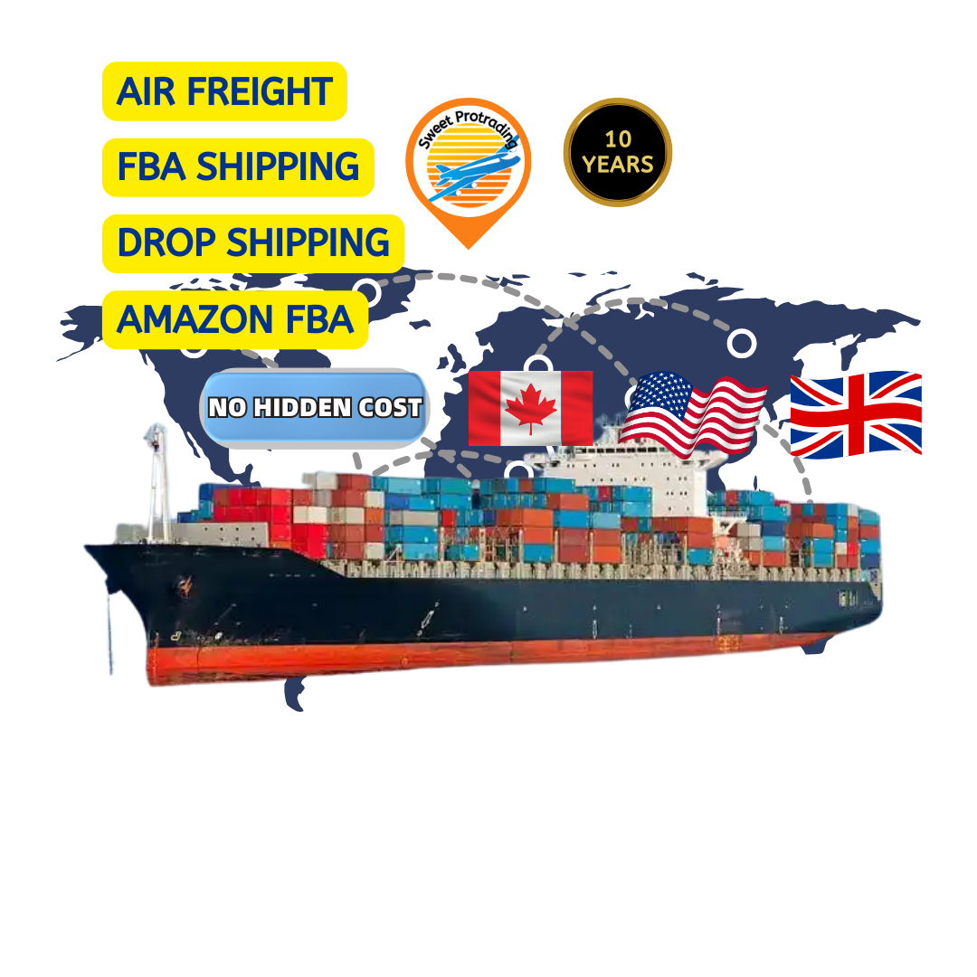 SP Ddp Shipping Best Freight Forwarding Agent 40Gp Logistic Sea Forwarder From China To Usa Door To Door FBA Shipment Services