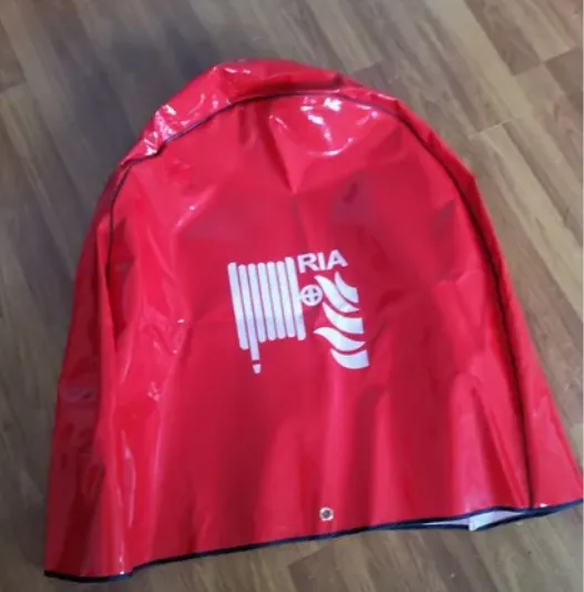 Red Fire Hose Cover detail 1