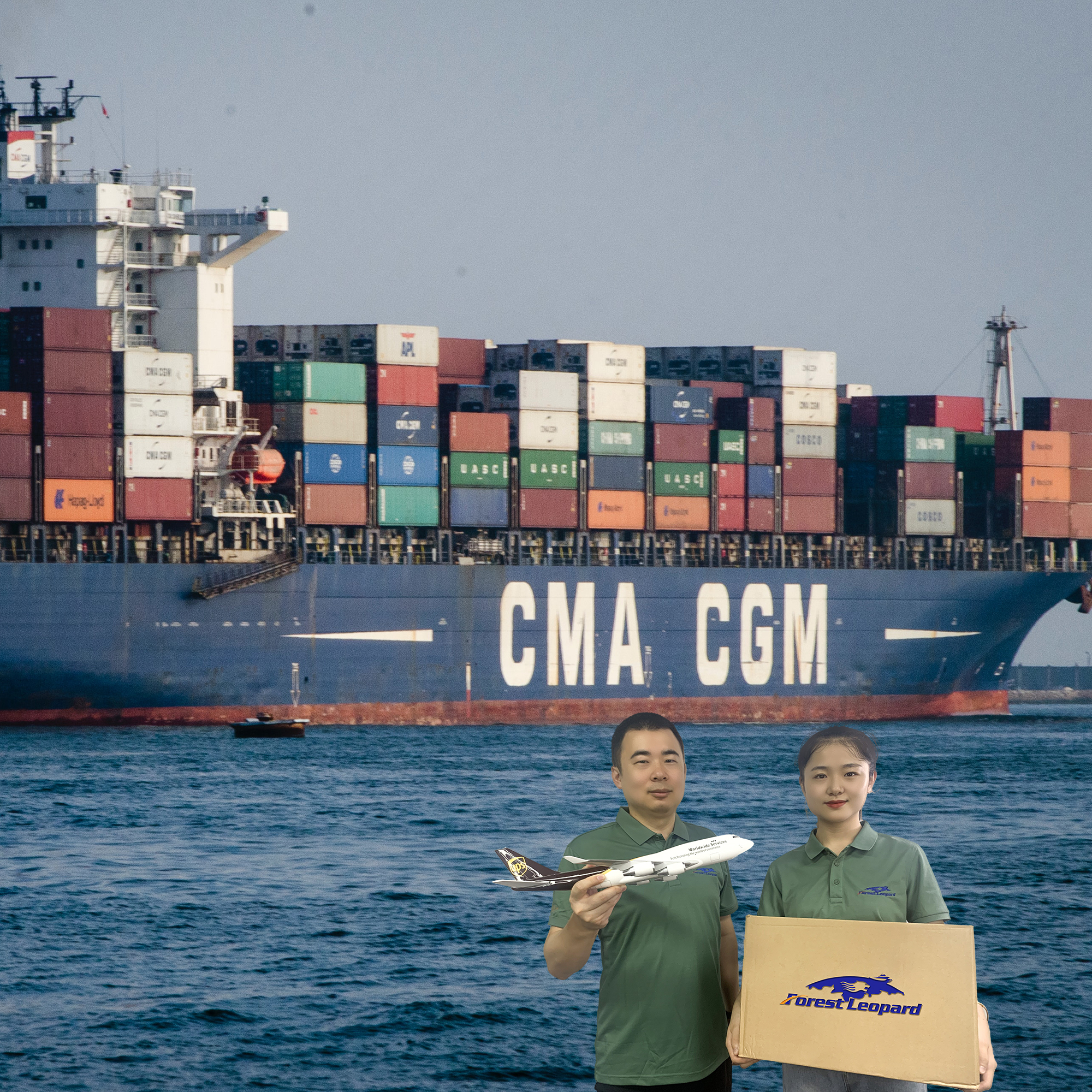 Cheapest Ddp Door to Door Services Sea Shipping Agent Freight Forwarder From China to Usa Uk France Transport Agent