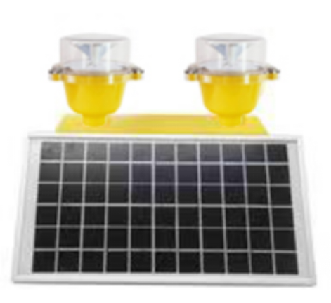Low Intensity Dual Solar Obstruction Lighting/aircraft Solar Warning Lighting /solar Aviation Warning Lighting For Towers