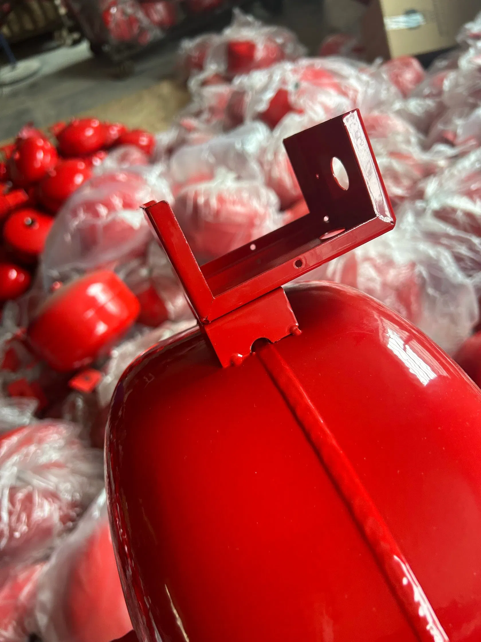 6kg Automatic ceiling ABC Powder Fire Extinguisher with Smoke Detector